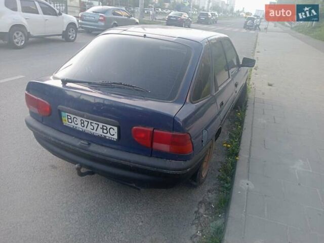 Синий Форд Эскорт, объемом двигателя 1.6 л и пробегом 400 тыс. км за 1480 $, фото 1 на Automoto.ua