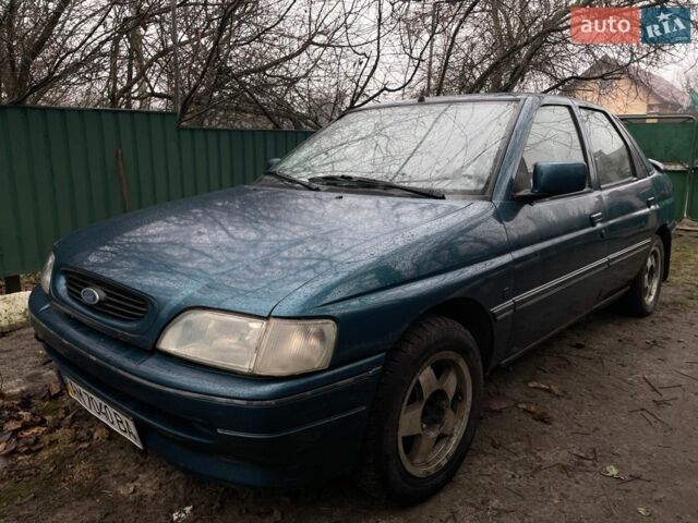 Синій Форд Ескорт, об'ємом двигуна 1.6 л та пробігом 93 тис. км за 800 $, фото 1 на Automoto.ua