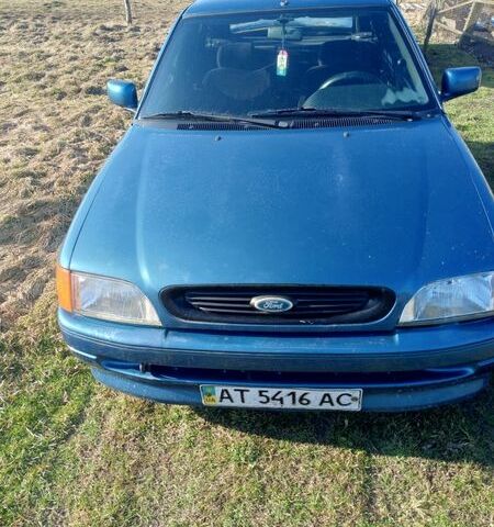 Синій Форд Ескорт, об'ємом двигуна 1.4 л та пробігом 20 тис. км за 999 $, фото 1 на Automoto.ua