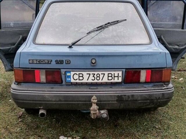 Синій Форд Ескорт, об'ємом двигуна 1.6 л та пробігом 100 тис. км за 1100 $, фото 1 на Automoto.ua