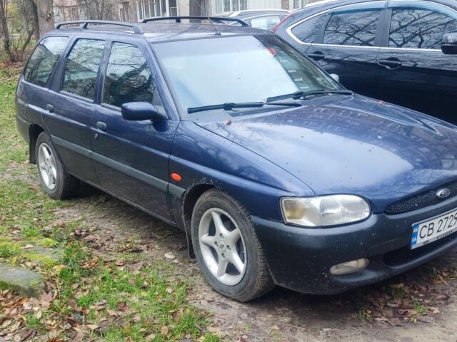 Синий Форд Эскорт, объемом двигателя 1.8 л и пробегом 360 тыс. км за 1600 $, фото 1 на Automoto.ua