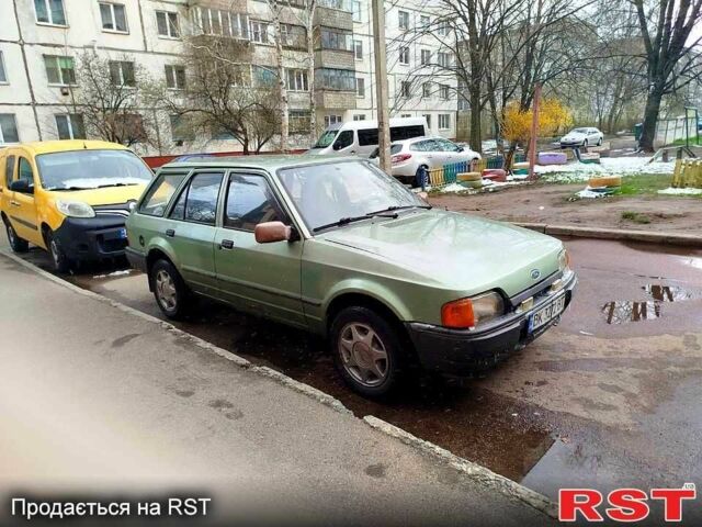 Зелений Форд Ескорт, об'ємом двигуна 1.6 л та пробігом 100 тис. км за 1350 $, фото 1 на Automoto.ua