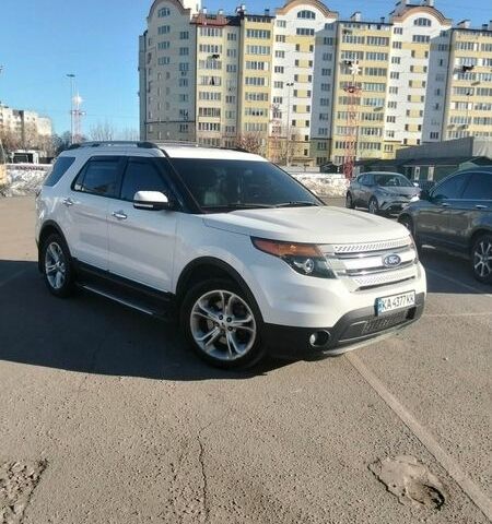 Белый Форд Эксплорер, объемом двигателя 3.5 л и пробегом 185 тыс. км за 16500 $, фото 1 на Automoto.ua