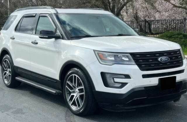 Белый Форд Эксплорер, объемом двигателя 3.5 л и пробегом 88 тыс. км за 4000 $, фото 1 на Automoto.ua