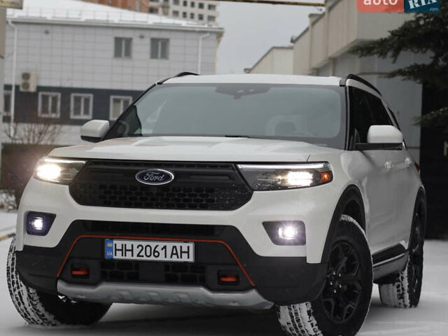 Белый Форд Эксплорер, объемом двигателя 2.26 л и пробегом 120 тыс. км за 29500 $, фото 1 на Automoto.ua