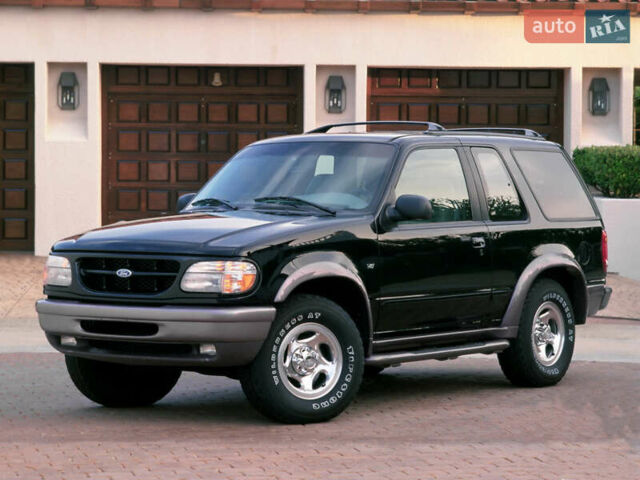 Черный Форд Эксплорер, объемом двигателя 4 л и пробегом 224 тыс. км за 2500 $, фото 1 на Automoto.ua