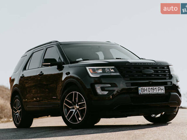 Черный Форд Эксплорер, объемом двигателя 3.5 л и пробегом 175 тыс. км за 23932 $, фото 1 на Automoto.ua