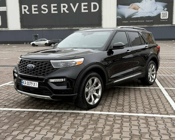 Черный Форд Эксплорер, объемом двигателя 2.96 л и пробегом 93 тыс. км за 29100 $, фото 1 на Automoto.ua
