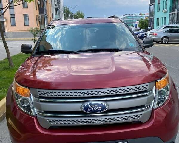 Красный Форд Эксплорер, объемом двигателя 3.5 л и пробегом 234 тыс. км за 15050 $, фото 1 на Automoto.ua