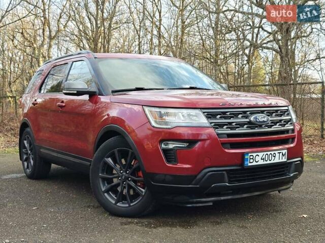 Красный Форд Эксплорер, объемом двигателя 3.5 л и пробегом 168 тыс. км за 20900 $, фото 1 на Automoto.ua