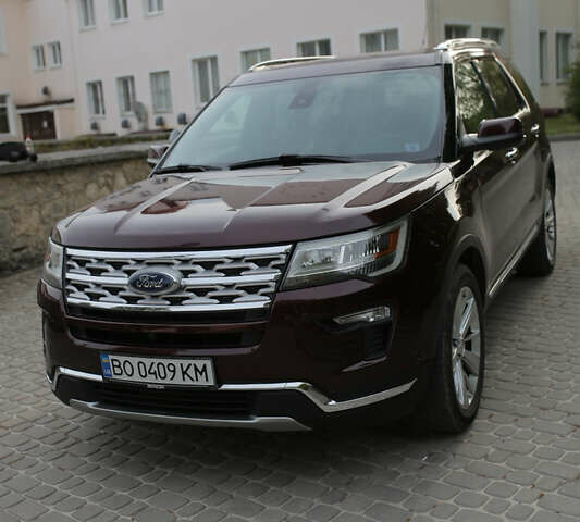 Форд Эксплорер 2018 в Кременце на Automoto.ua Красный Форд Эксплорер, объемом двигателя 3.5 л и пробегом 119 тыс. км за 26800 $, фото 1 на Automoto.ua