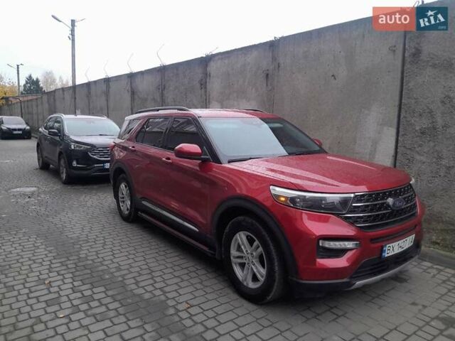 Красный Форд Эксплорер, объемом двигателя 2.26 л и пробегом 44 тыс. км за 27200 $, фото 1 на Automoto.ua