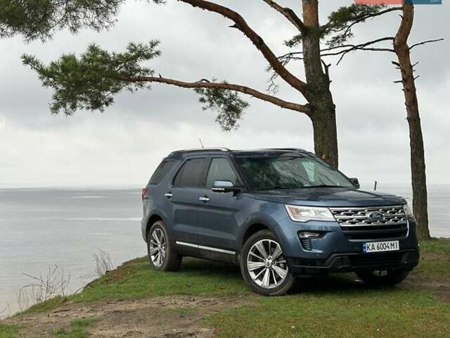 Синий Форд Эксплорер, объемом двигателя 3.5 л и пробегом 155 тыс. км за 24500 $, фото 1 на Automoto.ua