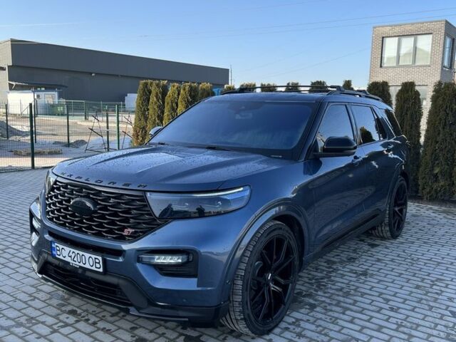 Синий Форд Эксплорер, объемом двигателя 3 л и пробегом 100 тыс. км за 36000 $, фото 1 на Automoto.ua