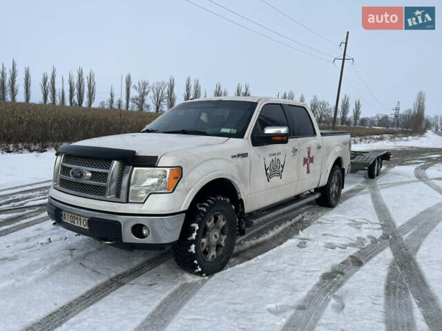 Белый Форд Ф-150, объемом двигателя 5.4 л и пробегом 402 тыс. км за 15000 $, фото 1 на Automoto.ua