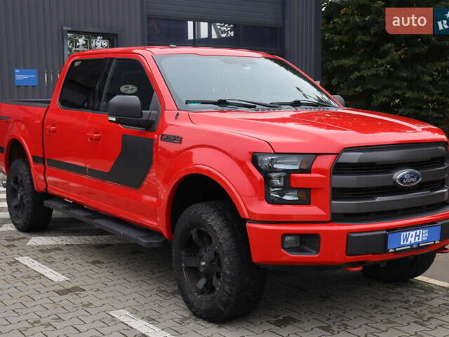 Красный Форд Ф-150, объемом двигателя 2.7 л и пробегом 157 тыс. км за 24000 $, фото 1 на Automoto.ua