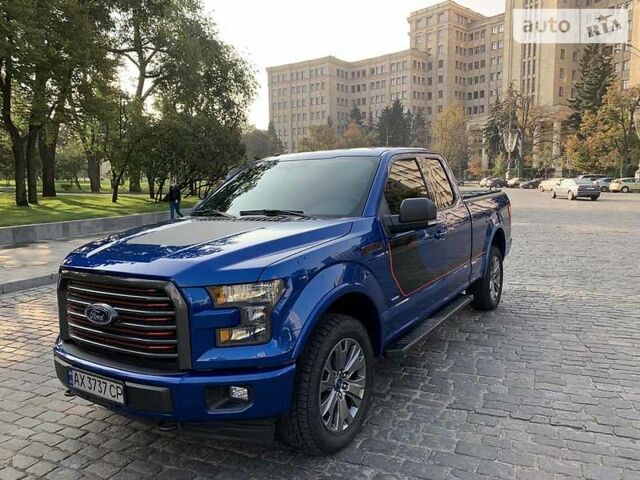 Синий Форд Ф-150, объемом двигателя 3.5 л и пробегом 24 тыс. км за 44500 $, фото 1 на Automoto.ua