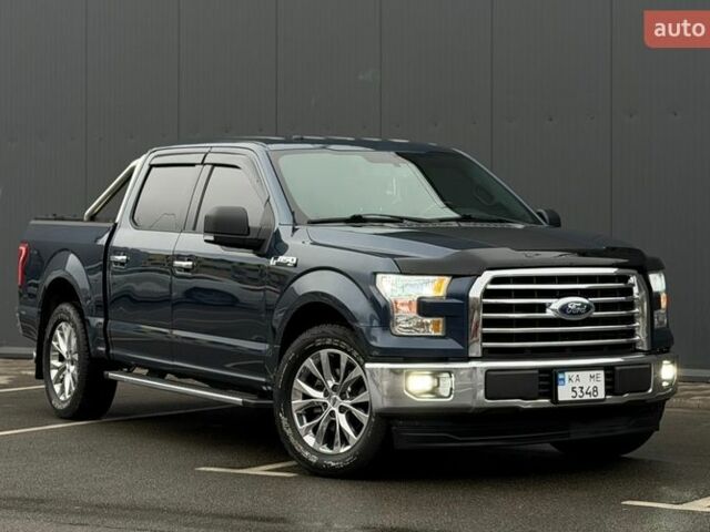 Синий Форд Ф-150, объемом двигателя 5 л и пробегом 222 тыс. км за 19900 $, фото 1 на Automoto.ua