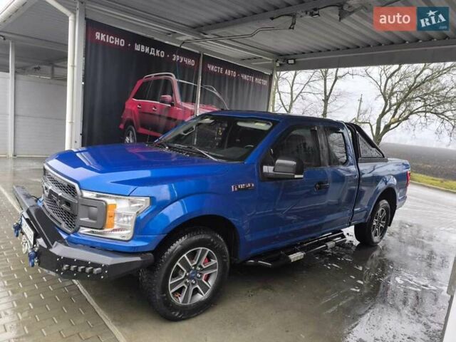 Синий Форд Ф-150, объемом двигателя 5 л и пробегом 34 тыс. км за 38000 $, фото 1 на Automoto.ua