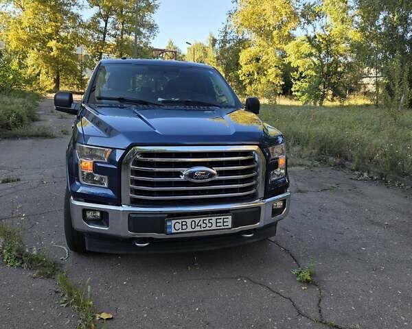 Синий Форд Ф-150, объемом двигателя 5 л и пробегом 144 тыс. км за 28800 $, фото 1 на Automoto.ua