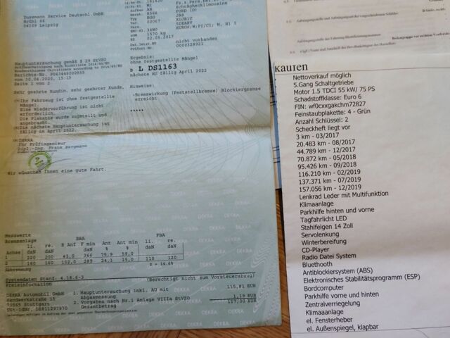 Белый Форд Фиеста, объемом двигателя 0 л и пробегом 190 тыс. км за 7833 $, фото 1 на Automoto.ua