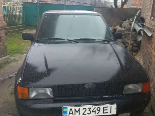 Черный Форд Фиеста, объемом двигателя 1.2 л и пробегом 100 тыс. км за 231 $, фото 1 на Automoto.ua