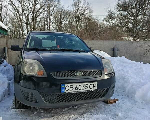 Чорний Форд Фієста, об'ємом двигуна 1.39 л та пробігом 210 тис. км за 3500 $, фото 1 на Automoto.ua