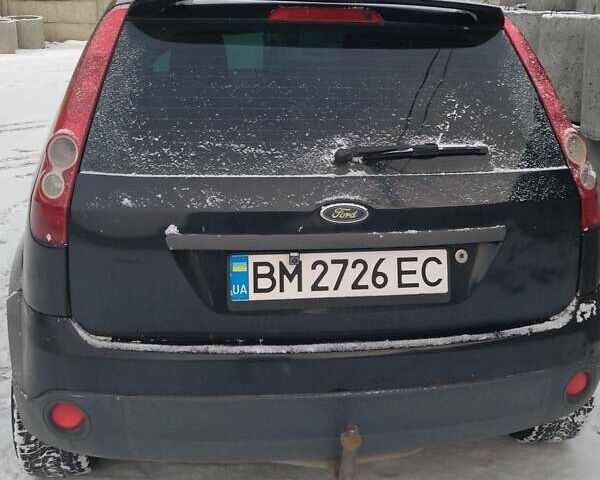 Черный Форд Фиеста, объемом двигателя 1.4 л и пробегом 249 тыс. км за 3400 $, фото 1 на Automoto.ua