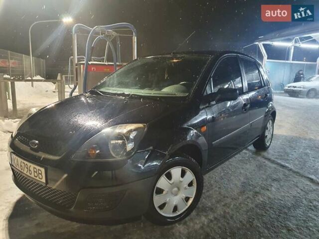 Чорний Форд Фієста, об'ємом двигуна 1.25 л та пробігом 113 тис. км за 4200 $, фото 1 на Automoto.ua