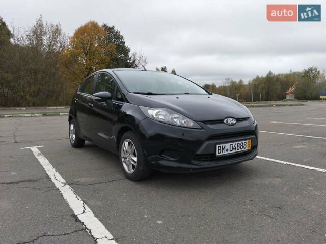Черный Форд Фиеста, объемом двигателя 1.4 л и пробегом 170 тыс. км за 5990 $, фото 1 на Automoto.ua