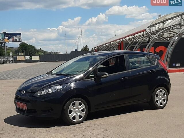 Черный Форд Фиеста, объемом двигателя 1.25 л и пробегом 186 тыс. км за 7500 $, фото 1 на Automoto.ua