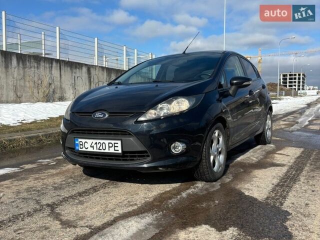 Черный Форд Фиеста, объемом двигателя 1.39 л и пробегом 265 тыс. км за 5300 $, фото 1 на Automoto.ua