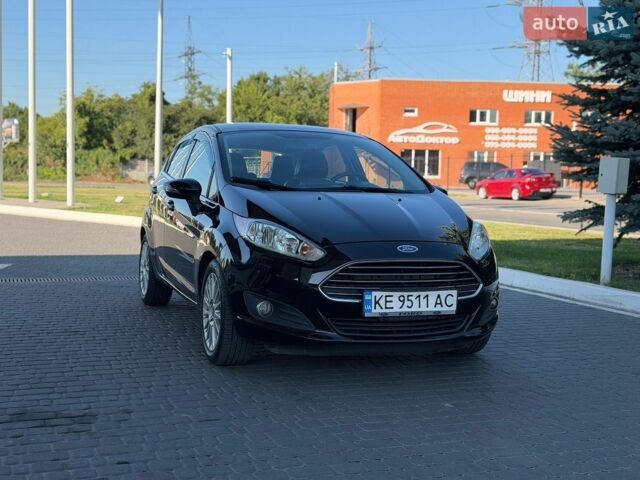 Черный Форд Фиеста, объемом двигателя 1.6 л и пробегом 163 тыс. км за 7300 $, фото 1 на Automoto.ua