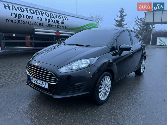 Черный Форд Фиеста, объемом двигателя 1.6 л и пробегом 204 тыс. км за 7350 $, фото 1 на Automoto.ua