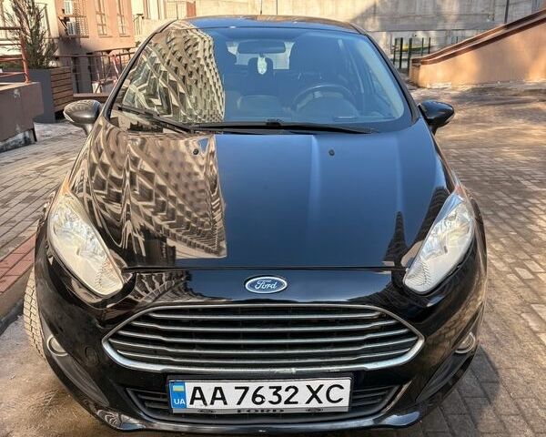 Черный Форд Фиеста, объемом двигателя 1.6 л и пробегом 226 тыс. км за 7500 $, фото 1 на Automoto.ua