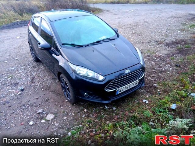 Черный Форд Фиеста, объемом двигателя 1.6 л и пробегом 185 тыс. км за 8300 $, фото 1 на Automoto.ua