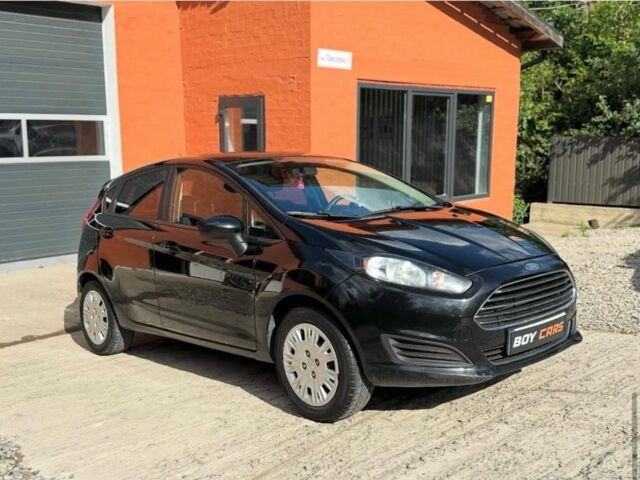 Черный Форд Фиеста, объемом двигателя 1.6 л и пробегом 174 тыс. км за 6800 $, фото 1 на Automoto.ua