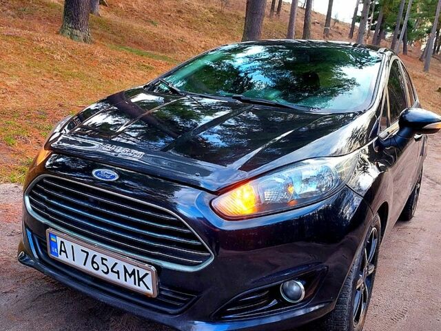 Черный Форд Фиеста, объемом двигателя 1.6 л и пробегом 197 тыс. км за 7500 $, фото 1 на Automoto.ua