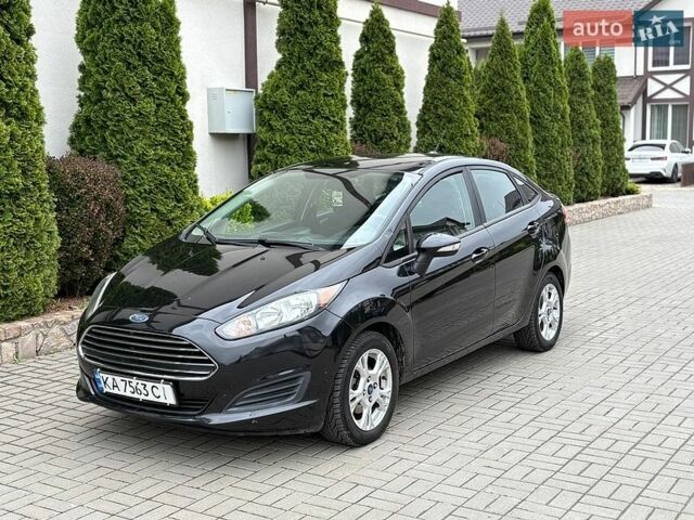 Черный Форд Фиеста, объемом двигателя 1.6 л и пробегом 160 тыс. км за 6100 $, фото 1 на Automoto.ua