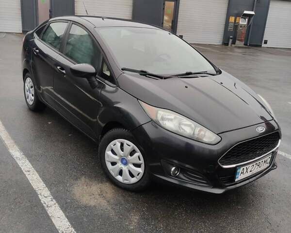 Черный Форд Фиеста, объемом двигателя 1.6 л и пробегом 98 тыс. км за 7200 $, фото 1 на Automoto.ua