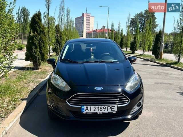 Черный Форд Фиеста, объемом двигателя 1.6 л и пробегом 194 тыс. км за 7000 $, фото 1 на Automoto.ua