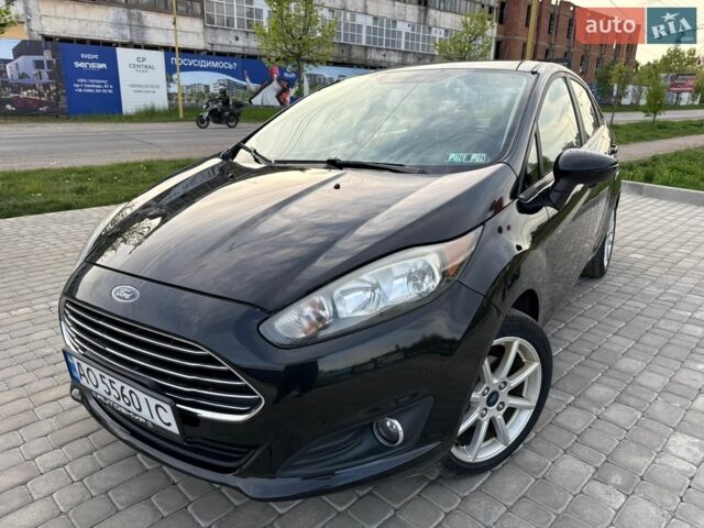 Черный Форд Фиеста, объемом двигателя 1.6 л и пробегом 180 тыс. км за 7450 $, фото 1 на Automoto.ua