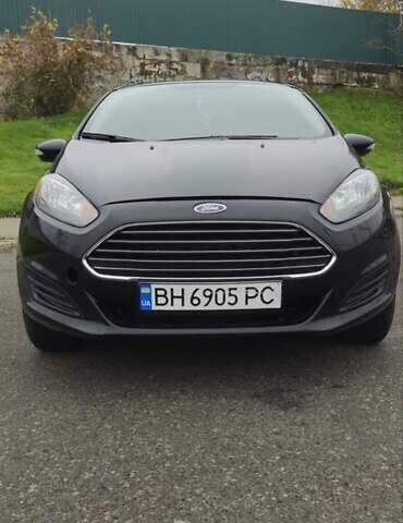 Черный Форд Фиеста, объемом двигателя 1.6 л и пробегом 168 тыс. км за 5900 $, фото 1 на Automoto.ua