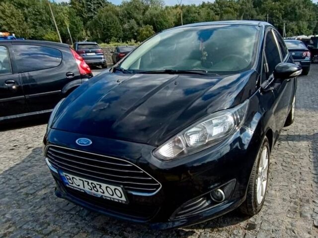 Черный Форд Фиеста, объемом двигателя 1.6 л и пробегом 150 тыс. км за 7600 $, фото 1 на Automoto.ua