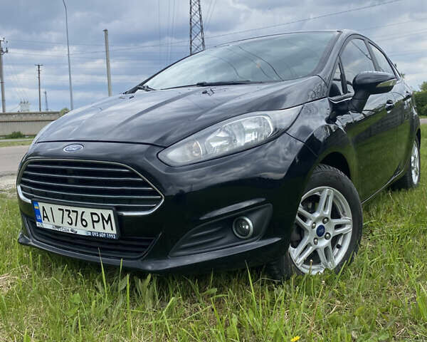 Черный Форд Фиеста, объемом двигателя 1.6 л и пробегом 47 тыс. км за 7200 $, фото 1 на Automoto.ua