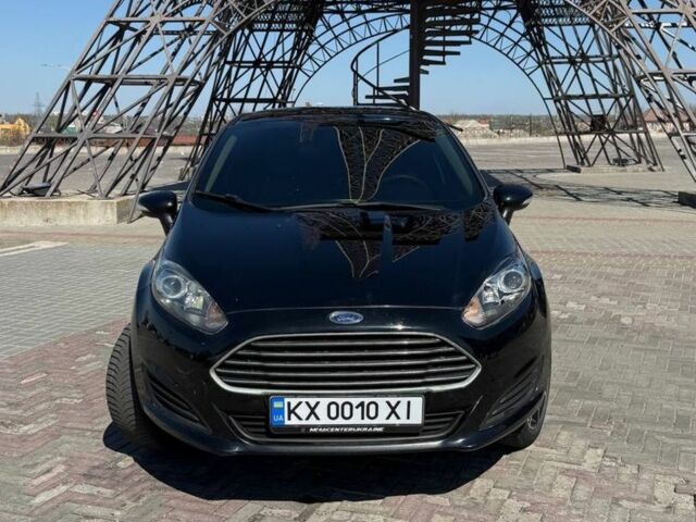 Черный Форд Фиеста, объемом двигателя 1.6 л и пробегом 125 тыс. км за 7450 $, фото 1 на Automoto.ua