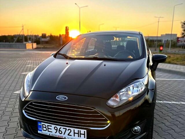 Черный Форд Фиеста, объемом двигателя 1.6 л и пробегом 163 тыс. км за 7800 $, фото 1 на Automoto.ua