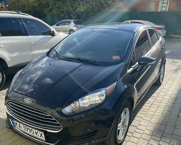 Черный Форд Фиеста, объемом двигателя 1.6 л и пробегом 173 тыс. км за 7850 $, фото 1 на Automoto.ua