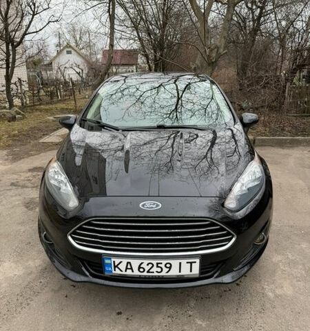 Черный Форд Фиеста, объемом двигателя 1.6 л и пробегом 90 тыс. км за 9300 $, фото 1 на Automoto.ua