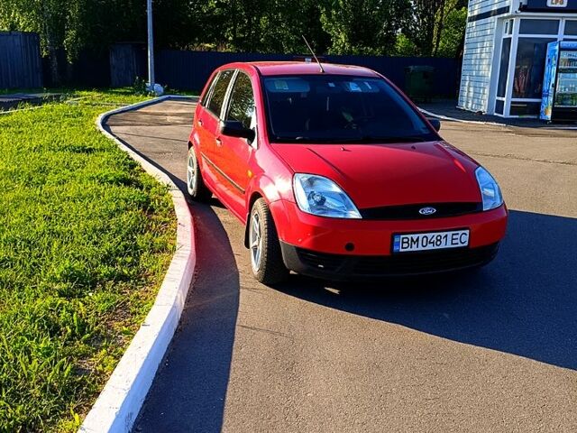 Красный Форд Фиеста, объемом двигателя 1.4 л и пробегом 134 тыс. км за 4100 $, фото 1 на Automoto.ua
